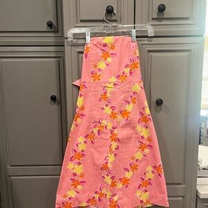 Floral Pink Apron